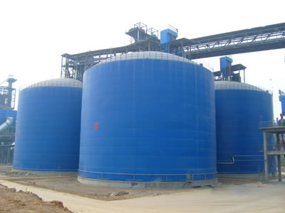 大东水泥钢板库改造